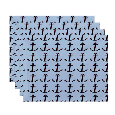 Harker Polyester Nautical Rectangle Placemat