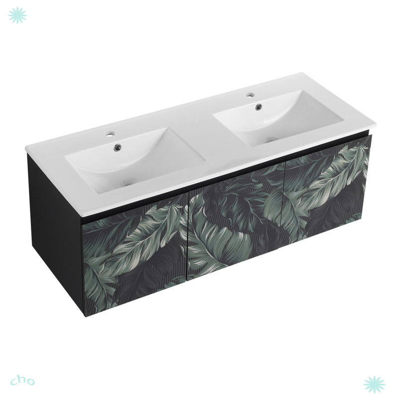 Meuble-lavabo mural 48 po