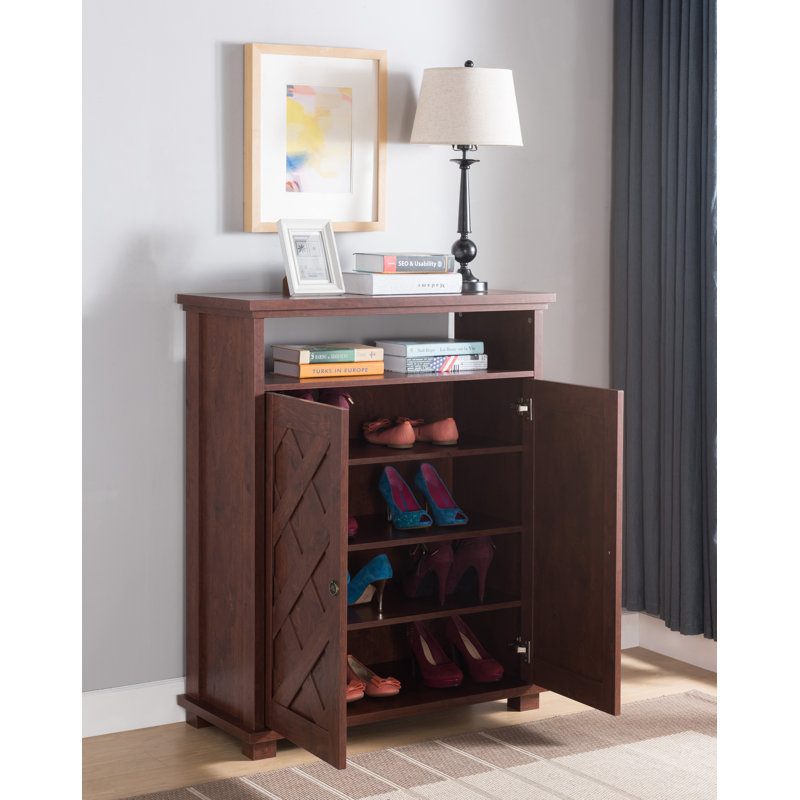 12 Pair Shoe Storage Cabinet