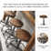 Port Morris Adjustable Height Counter Stool