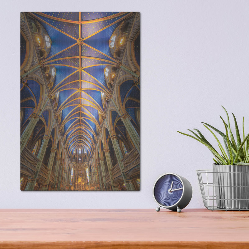 «Basilique Notre-Dame» par Martin Podt, H 16 po x l 12 po