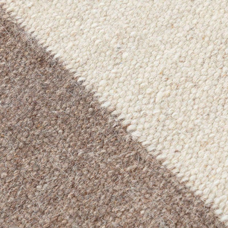 Tapis d'intérieur en laine Kaylee, Rectangle 6 pi x 9 pi