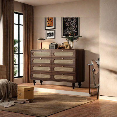 Armoire d'entrée moderne en bois massif simple