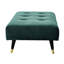 Shiflet 95cm Wide Velvet Tufted Rectangle Footstool Ottoman-55866265