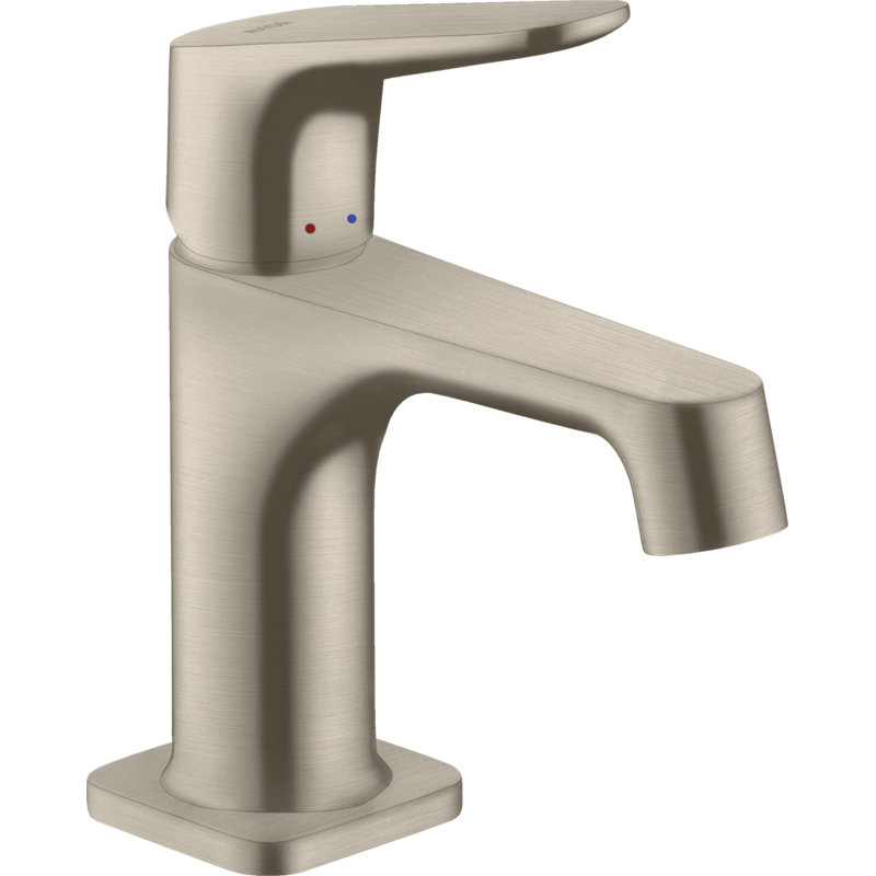 AXOR Citterio Single Hole Standard Bathroom Faucet, Brushed Nickel