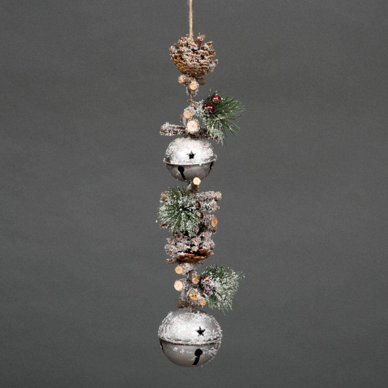PVC No Holiday Shaped Ornament, Silver, 26 cm x 15cm x 9cm