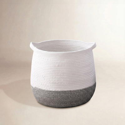 Althoff Handwoven 100% Cotton Storage Bin