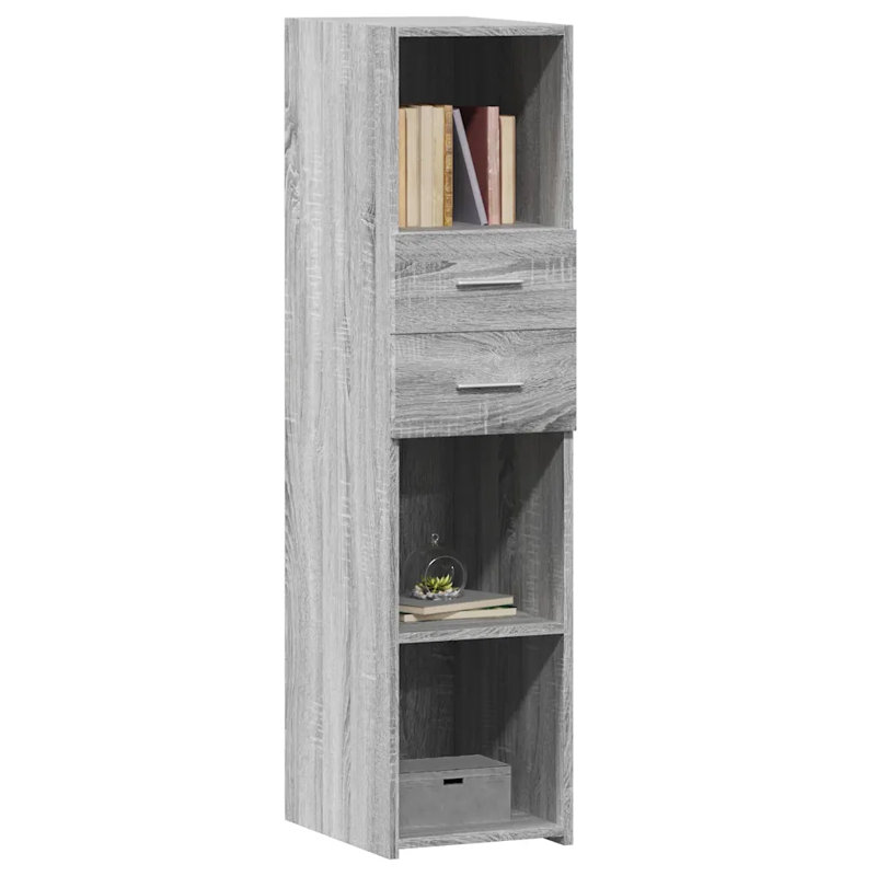 Pristina 30cm Sideboard, Grey/Sonoma