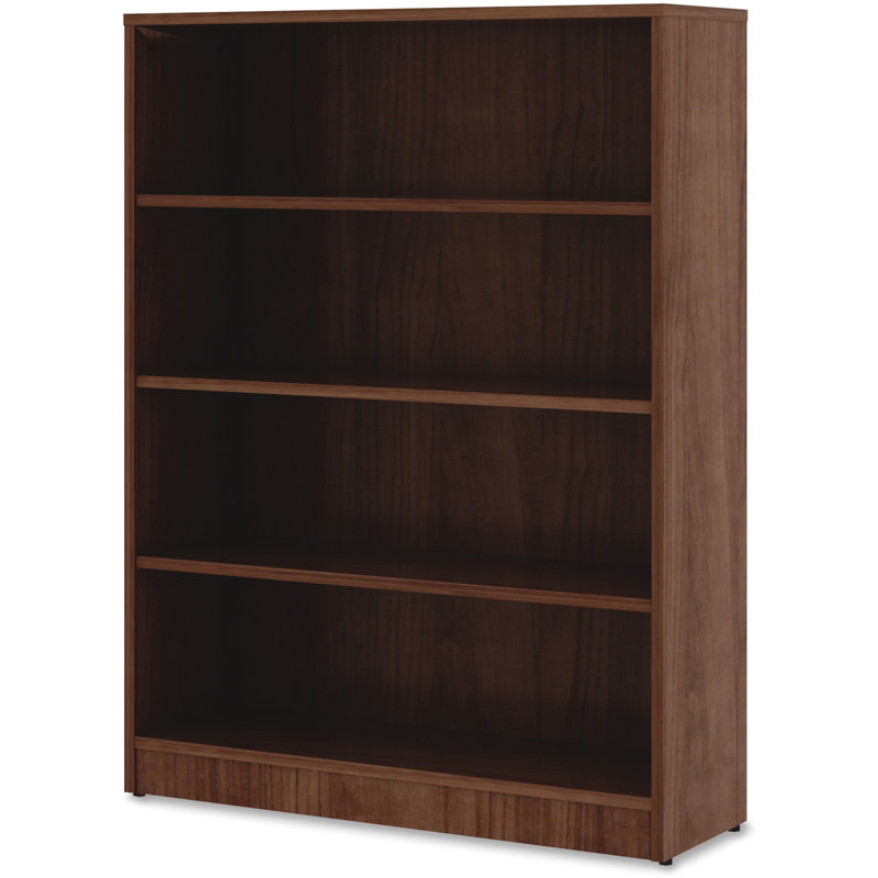 Orlanda Bookcase, Walnut, (4 Shelves) 48" H x 36" W x 12" D