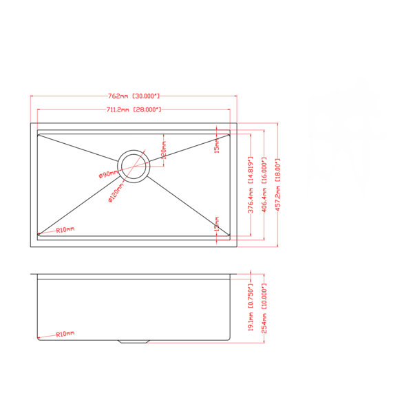 Dimensions du produit