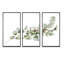 " Christmas Bouquet With Eucalyptus Branches " 3 - Pieces Painting Print-1940985662-1940985604