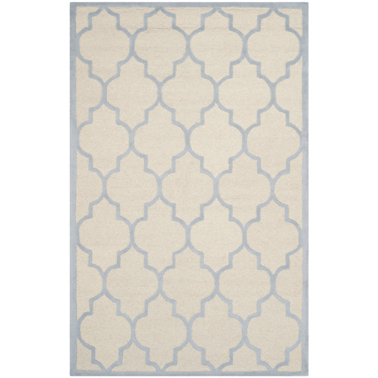 Cannen Hand Tufted Wool Geometric Rug