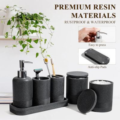 Canio Bathroom Accessory Set