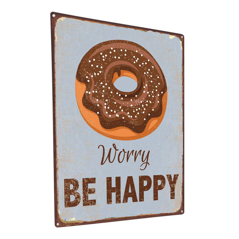 Beigne Don «Be Happy», H 23,2 po x l 17,2 po x P 0,04 po