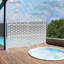 6 ft. H x 4 ft. W Privacy Screen Metal Fence Panel-69478595