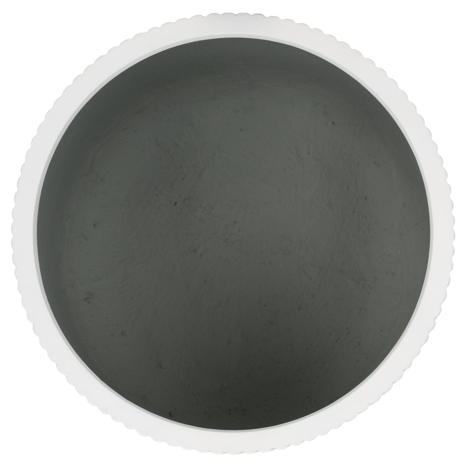 Milano 23" Pot Planter, White