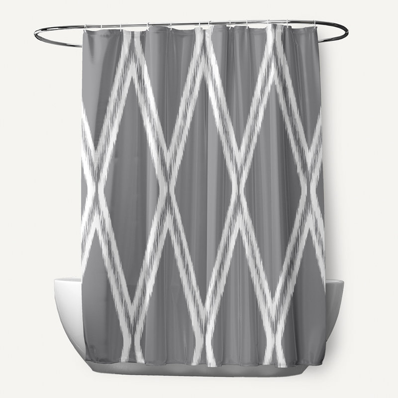 Rideau de douche simple Gate Keeper, Gris