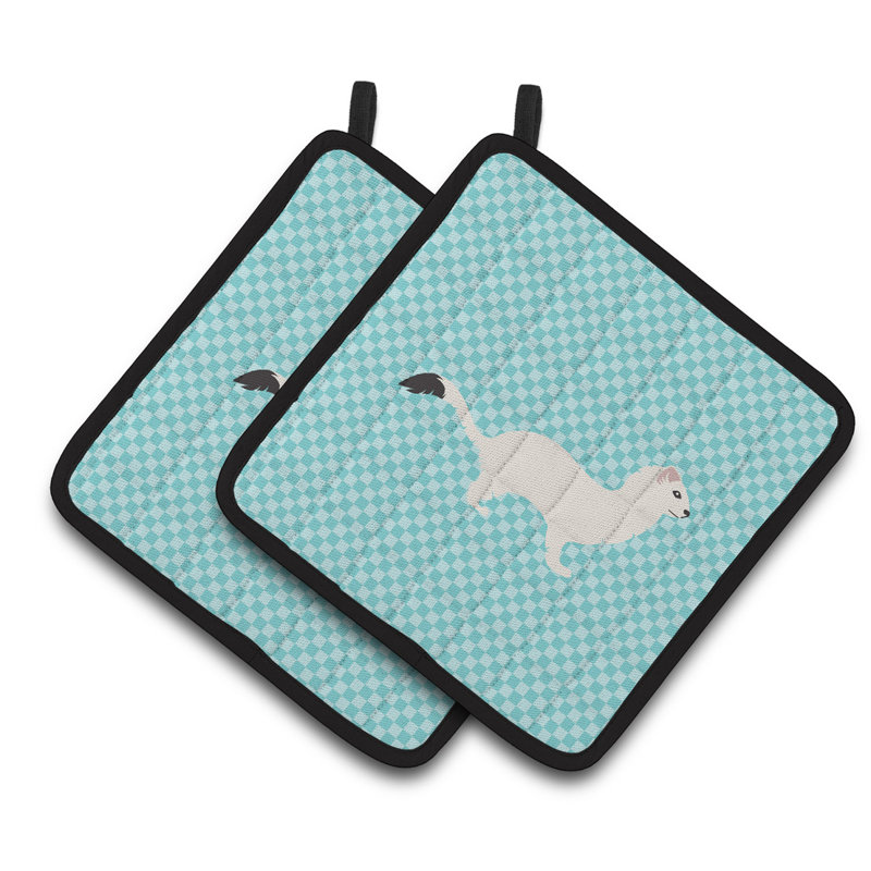 Caroline's Treasures Striped Polyester Potholder