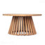 Table basse de patio en bois d'acacia