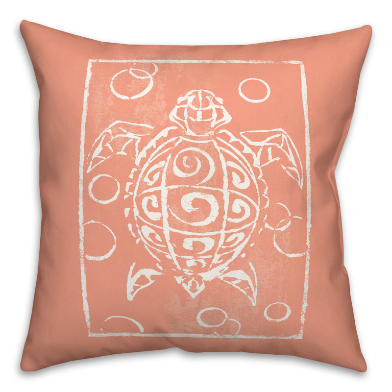 Throw Pillow, Orange