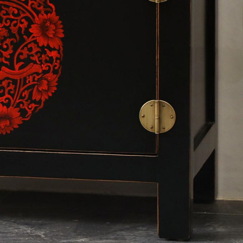 Armoire de rangement peinte