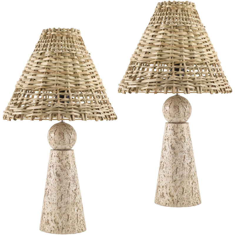 Lampe de table Cerveny, Beige