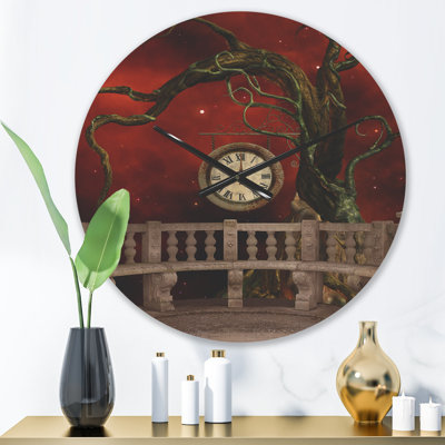 Solid Wood Wall Clock