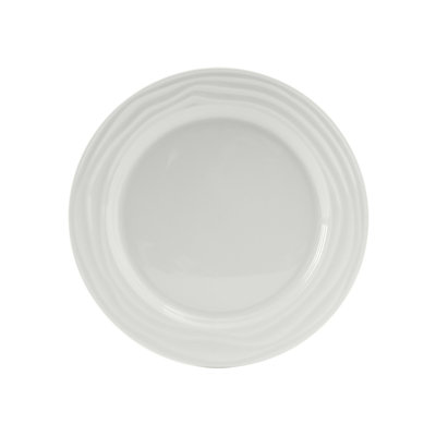 Tuxton Sandbar 10.5" Dinner Plate In Porcelain White