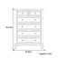 Armoire de rangement vintage de style américain