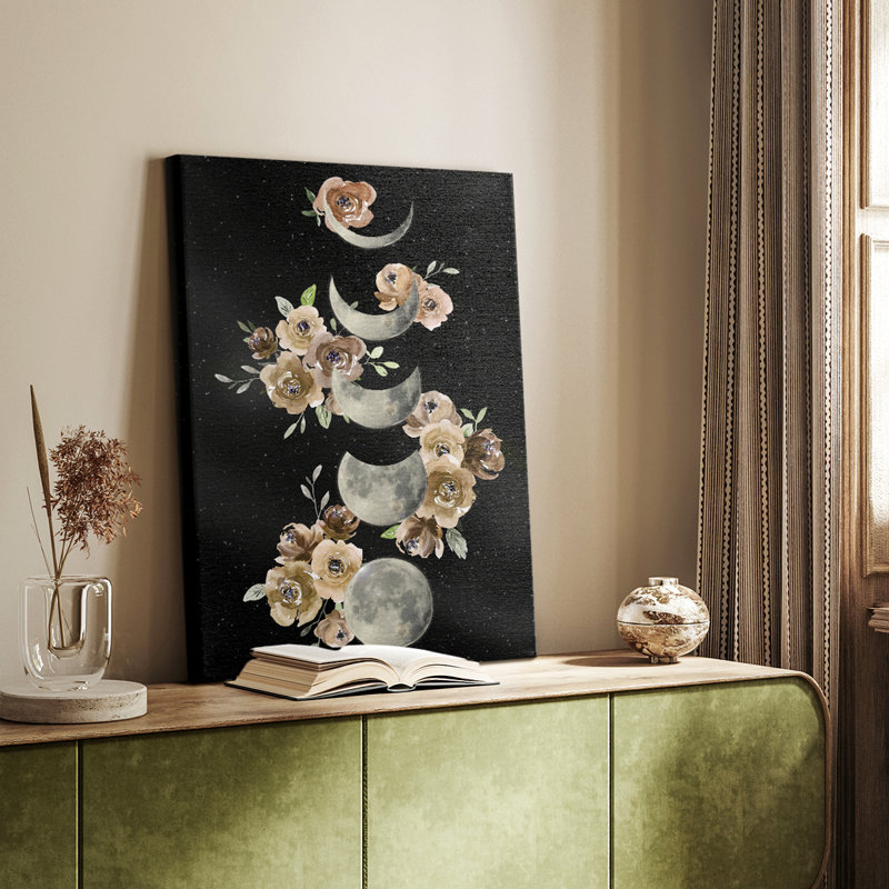 Phases lunaires bohémiennes - galerie Cavas sur mesure