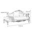 Chaise longue en bois massif American Light-100064384