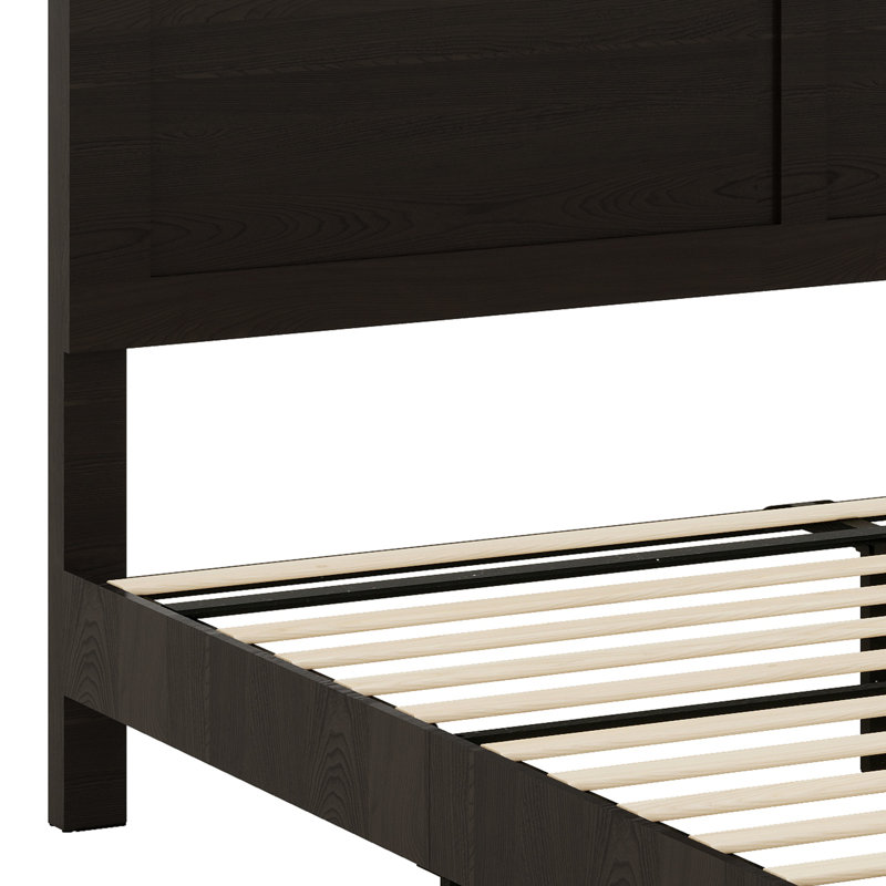 Base de lit plateforme avec grand rangement sous le lit
