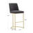 Upholstered Counter Stool with Metal Frame-70133973-70133971