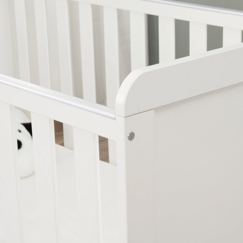 Babymore Caro Urban Cot Bed, White