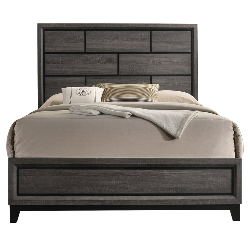 Lit standard gris Biaver
