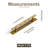 Modern Diamond-Shaped Cut-Section Bar Pull With Backplate(Gban)-119977132-119977133