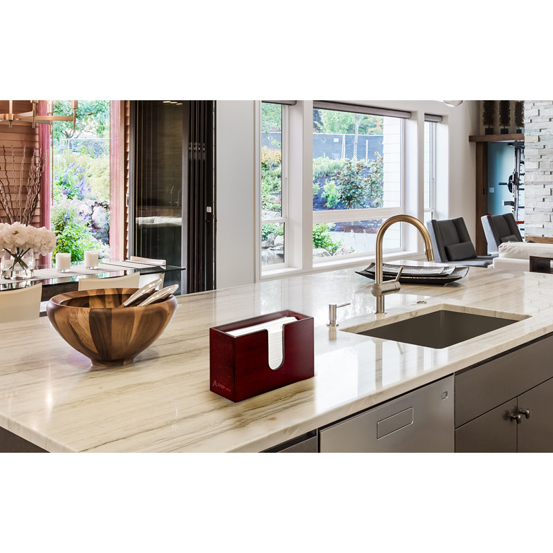 Porte-serviettes plat en bambou, Espresso