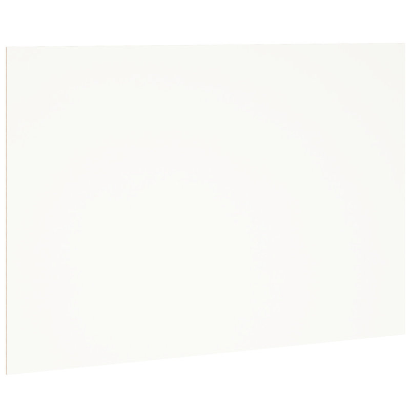 Panneau de bout pour îlot de l 48 po x H 34,5 po x P 0,25 po Dwelling, Blanc