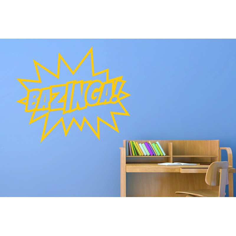 Wall Decal, Medium, Dark Yellow