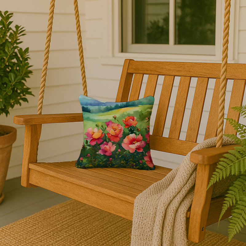 Coussin décoratif Iowa, Carré 14 po