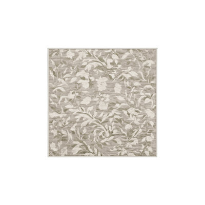 Silky Soft Plush Beige Area Rug