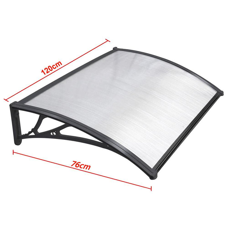 Alexiea Patio Awning, Black