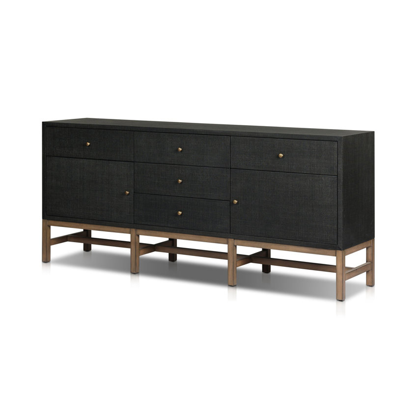 Fiona 78" Sideboard, Black