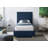 Crosby Solid Wood and Upholstered Platform Bed-67046590-67046591