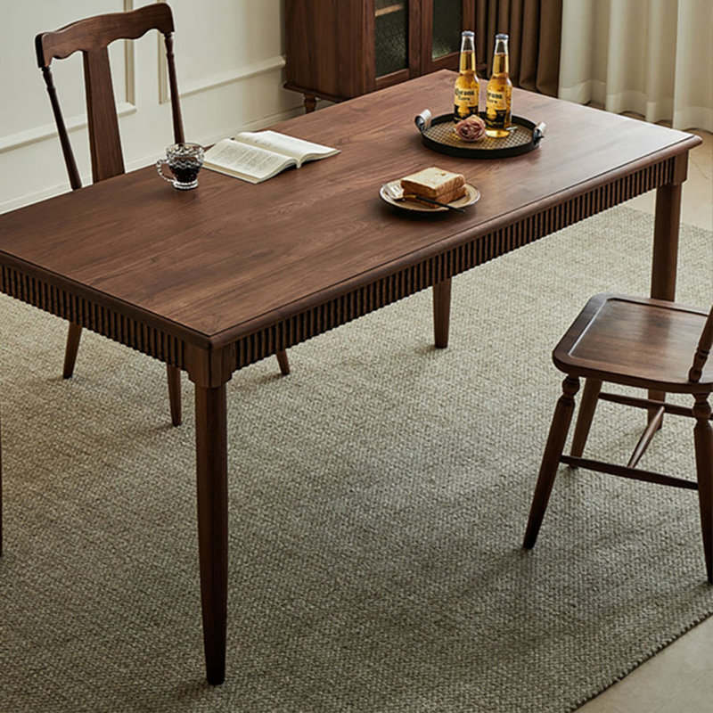High quality solid wood dining table