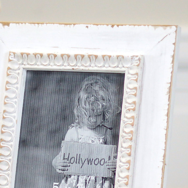 Cadre photo en bois 10,5 po 5x7