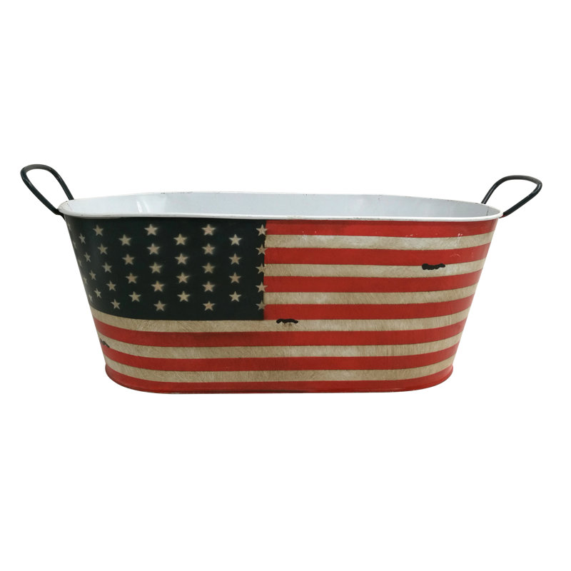 Byers Metal Pot Planter