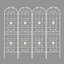 Versatile Rustproof Trellis for Outdoor Plants, Enhancing Garden Beauty-801664084-801664087