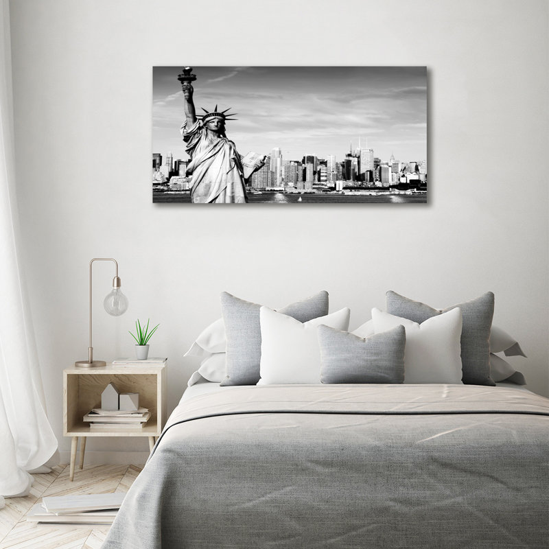 Statue Of Liberty - Print, Wrapped Canvas, 70cm H x 140cm W x 2cm D