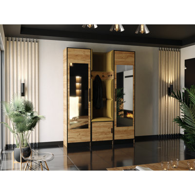 Tarbell Hall Tree 160cm Wide with Bench